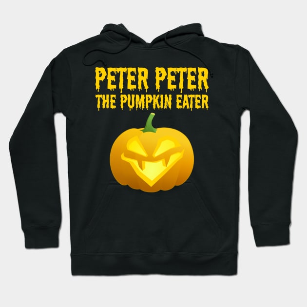 Peter Peter Pumpkin Eater Halloween Couple Costume Hoodie by finedesigns